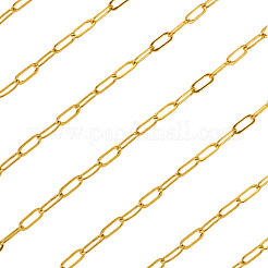 5 м латунные цепочки из скрепок&nbsp;CHC-TA0001-39G