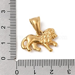 Anhänger aus Edelstahl 304 mit Tiermotiven&nbsp;STAS-B167-27E-G