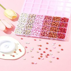 Наборы для изготовления браслетов из акриловых бусин своими руками&nbsp;DIY-FS0008-90