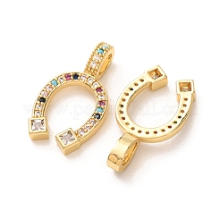 Pendentifs en laiton avec zircon cubique micro pavé&nbsp;KK-A304-28B-G
