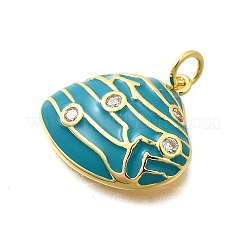 Латунные микро проложить кубического циркония подвески&nbsp;KK-D339-22G