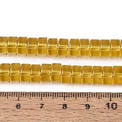 Chapelets de perles en verre transparente  &nbsp;GLAA-N026-4x8mm-T07