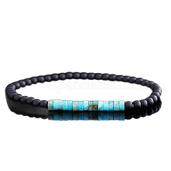 Stretch-Armbänder aus mattem&nbsp;KN7980-5