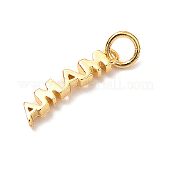 Латунные подвески ко дню матери&nbsp;KK-G399-25