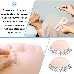 6 пара сменных силиконовых век 3 цветов для век манекен-головы&nbsp;MRMJ-GA0001-20