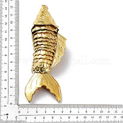 Pendentifs cloisonnés en laiton&nbsp;KK-P251-A07-G