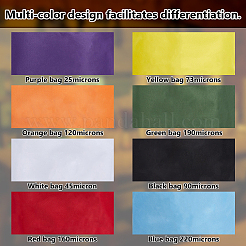 12 Stück 8 Farben Oxford-Gewebe und Nylon-Filterbeutel mit Kordelzug&nbsp;ABAG-WA0001-41
