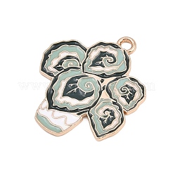 Pendentifs d'émail en alliage&nbsp;AL-CBA805A-01G