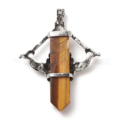 Естественно тигровый глаз большие кулоны&nbsp;G-G855-01AS-08