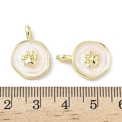 Латунь эмаль подвески&nbsp;KK-Z134-04G-02