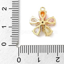 Латунные микро проложить кубического циркония подвески&nbsp;LS-KK-S514-02A-G