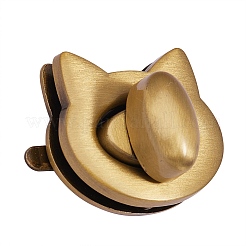 8 Sätze 4 Arten Zinklegierungsbeutel-Twist-Lock-Zubehör&nbsp;AJEW-SZ0001-48