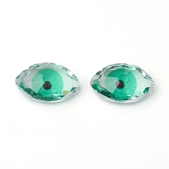 K9 cabochon in strass di vetro&nbsp;RGLA-G016-E01