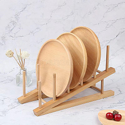 Égouttoir à vaisselle en bois pour cuisine&nbsp;AJEW-WH0251-70