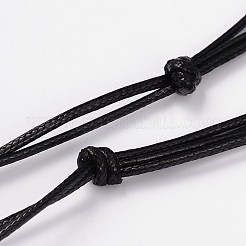 Collane con pendenti triangolari in pietra lavica&nbsp;NJEW-D205-04