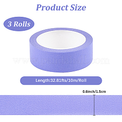 3 rotolo di nastro adesivo&nbsp;AJEW-CP0009-39C
