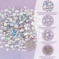 362pcs 16 style coudre sur strass&nbsp;DIY-PH0008-60