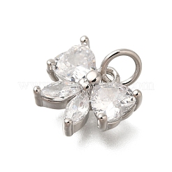 Стойки обшивки латунь микро проложить кубическую прелесть диоксида циркония&nbsp;LS-KK-I716-22P-02