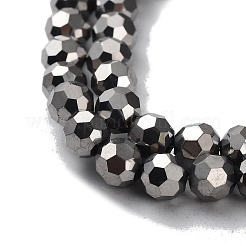 Гальванические стеклянные бусины&nbsp;EGLA-R042-6mm-06