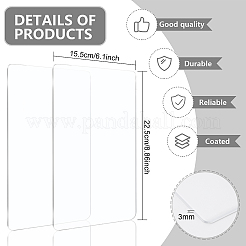 Schneidematte aus Acryl&nbsp;DIY-WH0224-28