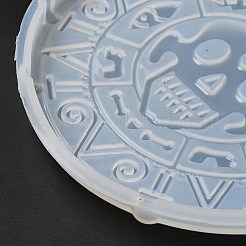 Moules de tapis de tasse de silicone de thème d'halloween&nbsp;DIY-E066-01