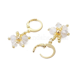 Orecchini a farfalla in acciaio inossidabile 304 con chiusura a leva per donna&nbsp;EJEW-MZ00380-04