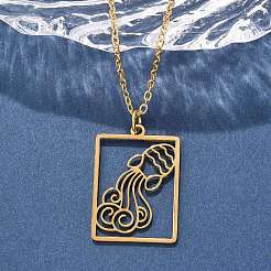 Ожерелье из нержавеющей стали 304&nbsp;LS-NJEW-D330-01G-11