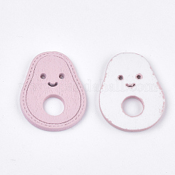 Расписные подвески из тополя&nbsp;WOOD-T021-30E