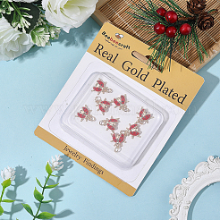 Кулоны с эмалью из латуни&nbsp;KK-BBC0021-89