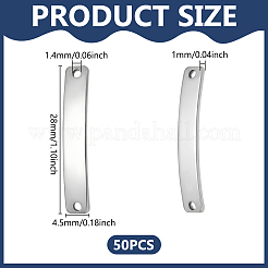50 шт. 201 звенья/соединители из нержавеющей стали&nbsp;STAS-UN0063-29