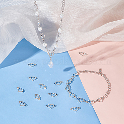 100 шт. полые соединительные подвески из сплава&nbsp;FIND-UN0016-41