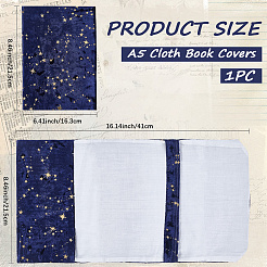 Бархатная обложка книги&nbsp;AJEW-WH20072-78A