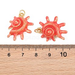 Pendentifs d'émail en laiton &nbsp;KK-CBA57A9-04G