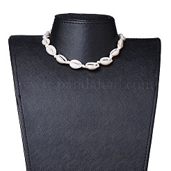 Collane girocollo conchiglia di ciprea&nbsp;X-NJEW-JN02388-01