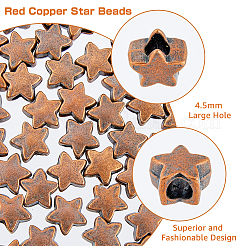 100 шт. европейские бусины в тибетском стиле&nbsp;FIND-DC0002-62