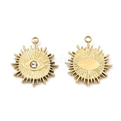 Ионное покрытие (ip) нержавеющая сталь 316 с подвесками из стразов&nbsp;STAS-K258-13G