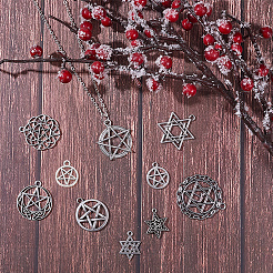 Сплавочные подвески тибетского стиля&nbsp;TIBEP-SC0001-28AS