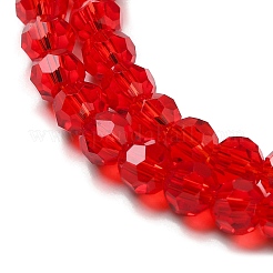 Прозрачные стеклянные бусины&nbsp;LS-EGLA-A035-T4mm-D07