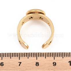 Composants de bague à manchette ouverte en acier inoxydable 304 à étoile creuse&nbsp;STAS-F366-07B-G