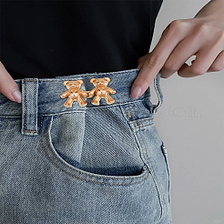 4 пара джинсовых пуговиц 4-х цветов из сплава&nbsp;FIND-LP0007-21