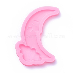 Силиконовые Молды для пищевых продуктов Moon & Cloud&nbsp;X-DIY-F045-28