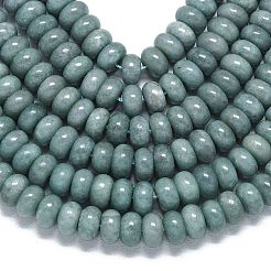 Natürliche Malaysia Jade Perlen Stränge&nbsp;G-B165-G01-6x10mm-06