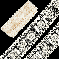 Плоская хлопковая кружевная лента длиной 5 ярд.&nbsp;OCOR-GF0004-71C-01