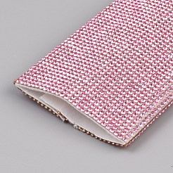 Manchon de microphone jetable orné de strass&nbsp;AJEW-WH0410-141B