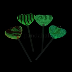 Большие подвески из светящейся прозрачной смолы с героями мультфильмов&nbsp;CRES-F024-02B