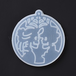 Силиконовые Молды для подвески на тему черепа своими руками&nbsp;LS-SIMO-H010-07B