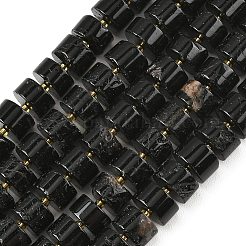 Natürliche schwarze Turmalin Perlen Stränge&nbsp;G-K245-C13