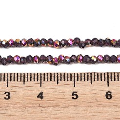 Perles de verre électroplaquées stradns&nbsp;EGLA-H114-02A-04