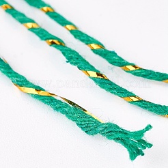 Cordon en coton macramé 2 pli&nbsp;OCOR-WH0032-02D