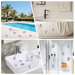 8 Stück PEVA-Anti-Rutsch-Aufkleber für die Badewanne mit Schaber&nbsp;DIY-SP0006-68